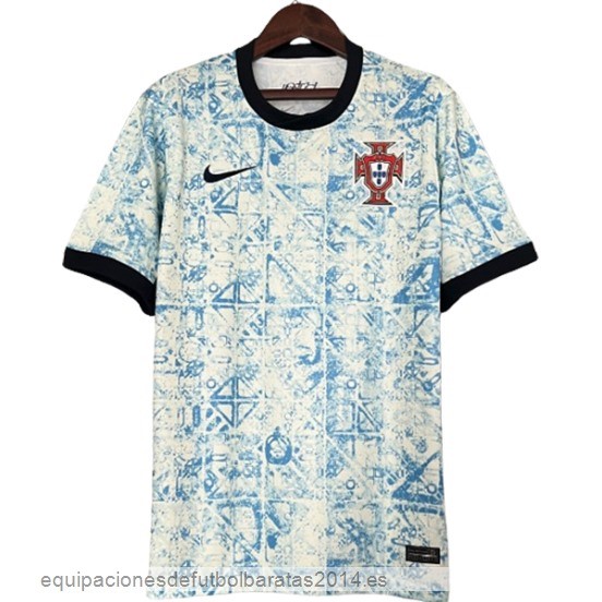 Nuevo Tailandia 2ª Camiseta Portugal 2024 Azul Baratas
